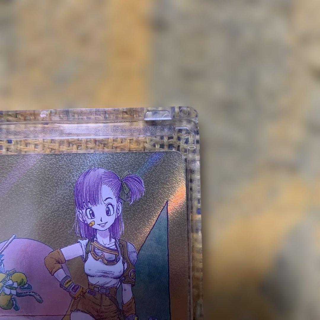 ドラゴンボール　マンガブースター2 金エナジーマーカー　E-73☆ ブルマ