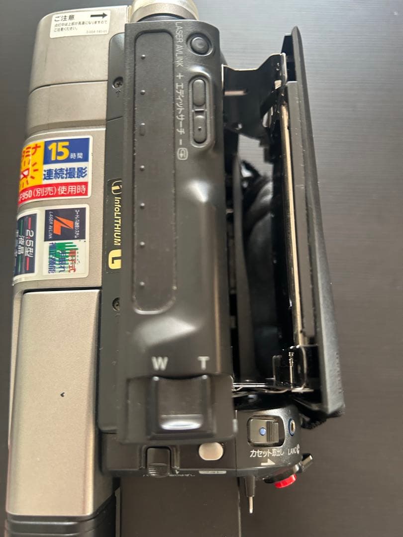 SONY Handycam 80倍ズーム Hi8