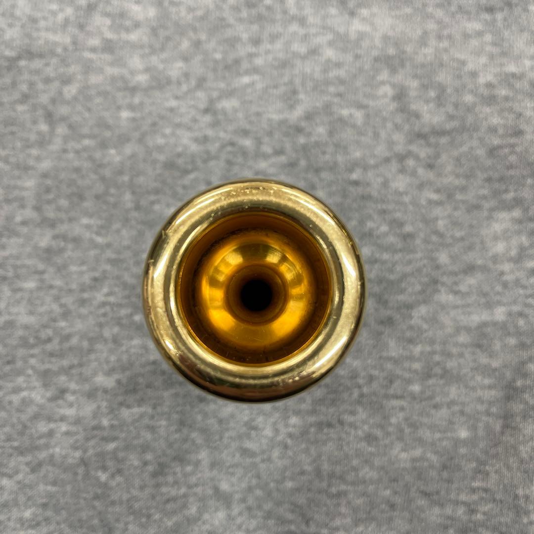 トロンボーン・ユーフォニアムマウスピース リムゴールド