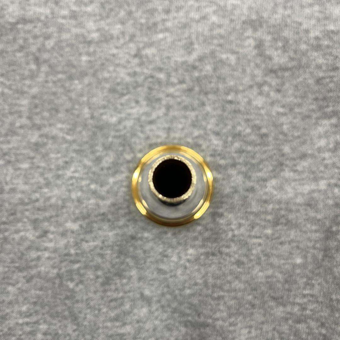 トロンボーン・ユーフォニアムマウスピース リムゴールド