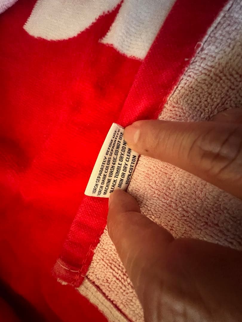 I*3様 SUPREME シュプリーム ビーチタオル 美品 大判タオル