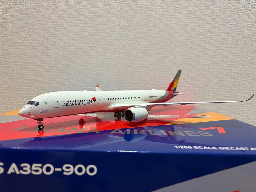1/200 jcwings A350-900 アシアナ航空　ダイキャスト