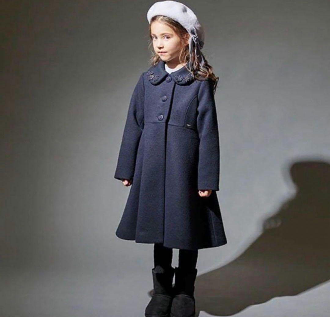 くまもんさん専用 ANNA SUI　ネイビー Aラインコート