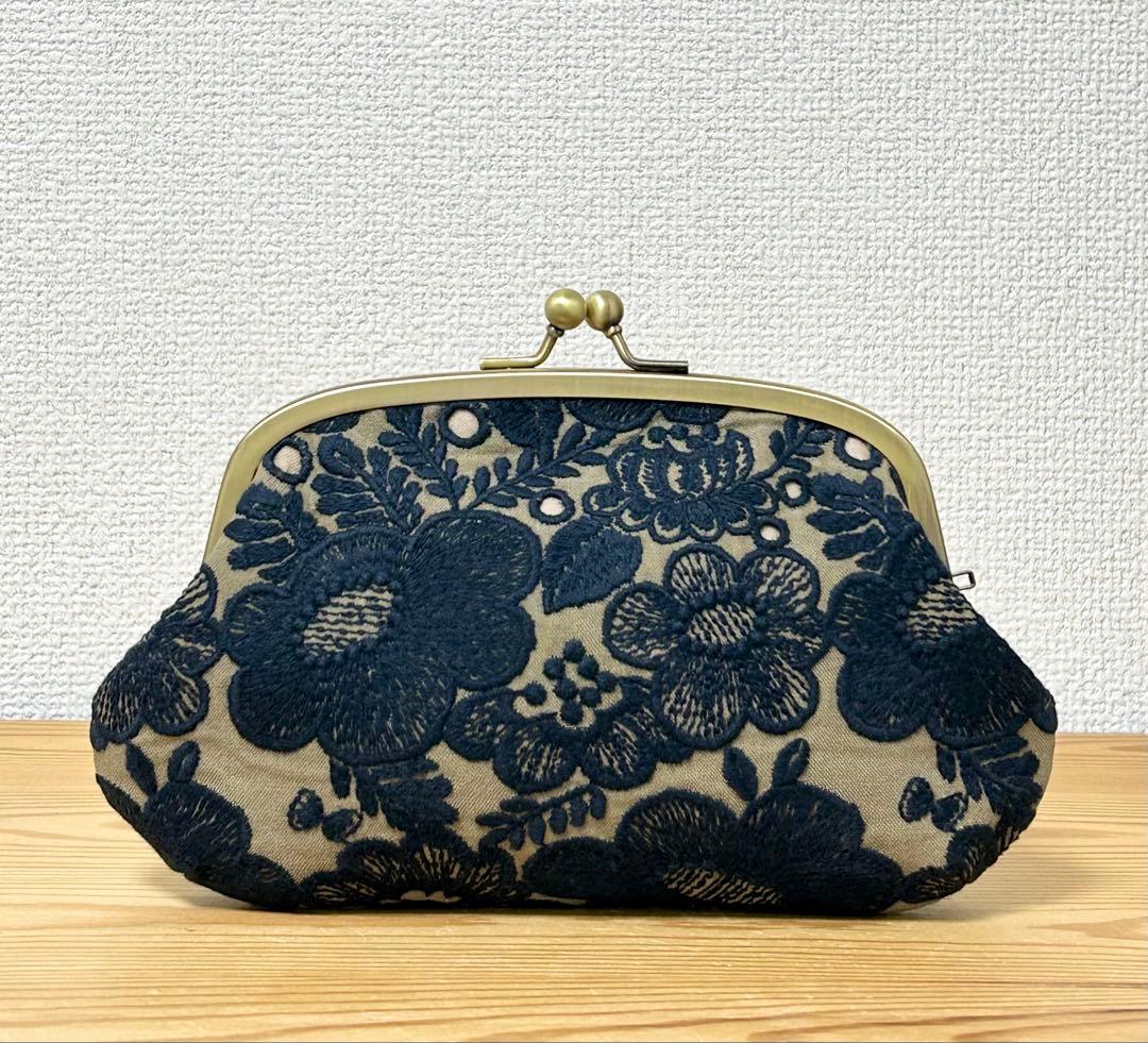 【該当者さま専用作品につきご購入不可となります】 がま口ポーチ 4点