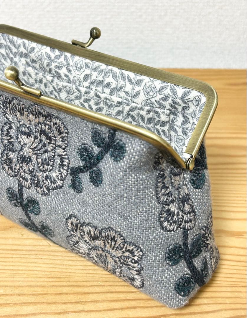 【該当者さま専用作品につきご購入不可となります】 がま口ポーチ 4点