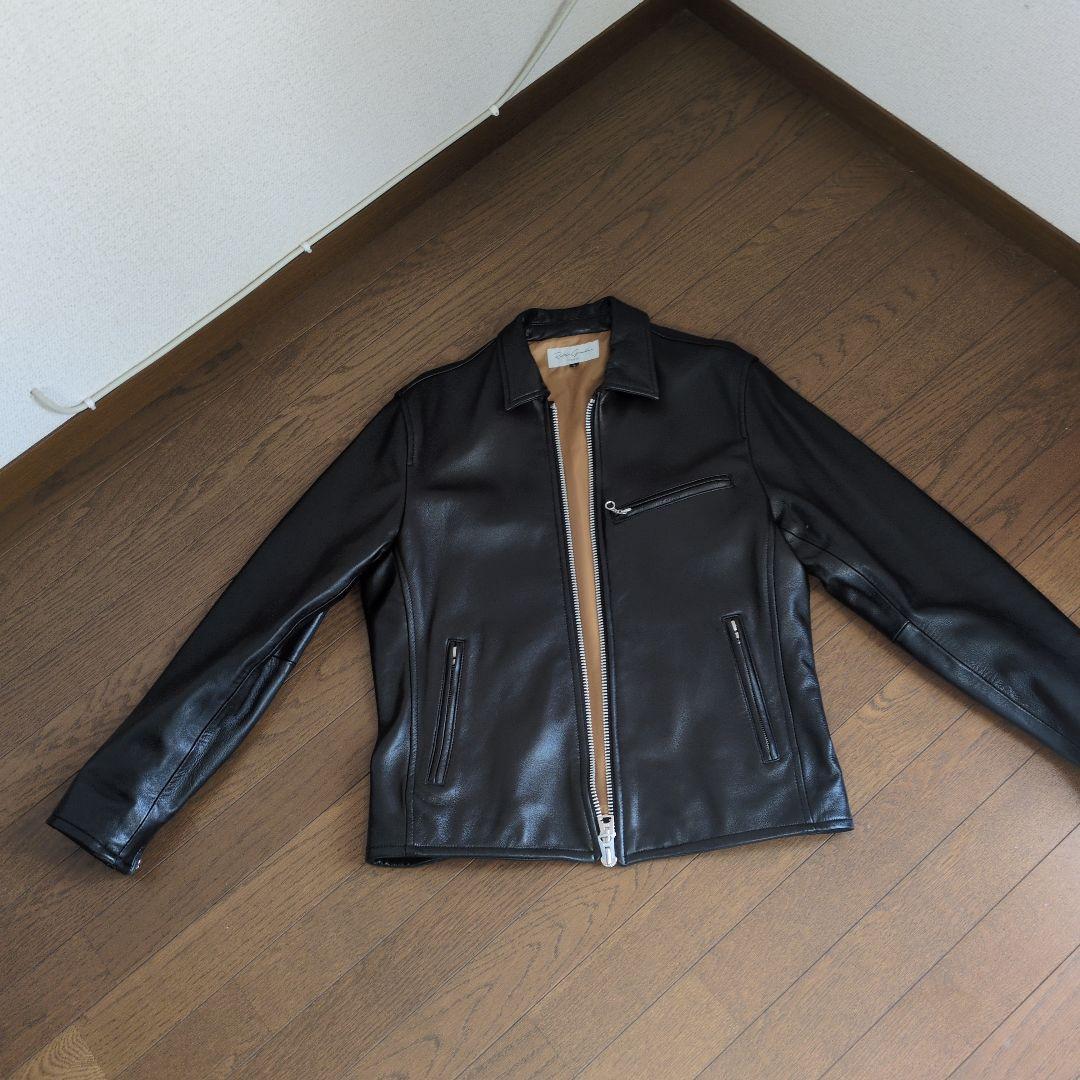RetroGrade　TOKYO ブラックレザーライダースジャケット L