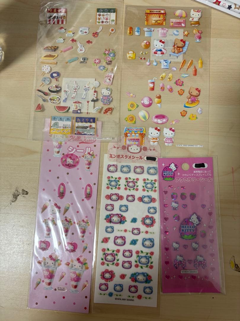ハローキティ シール 激レア