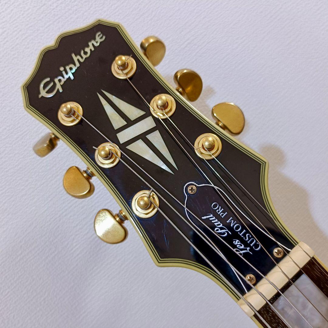 メンテ済｜Epiphone Les Paul Costom PROブラック