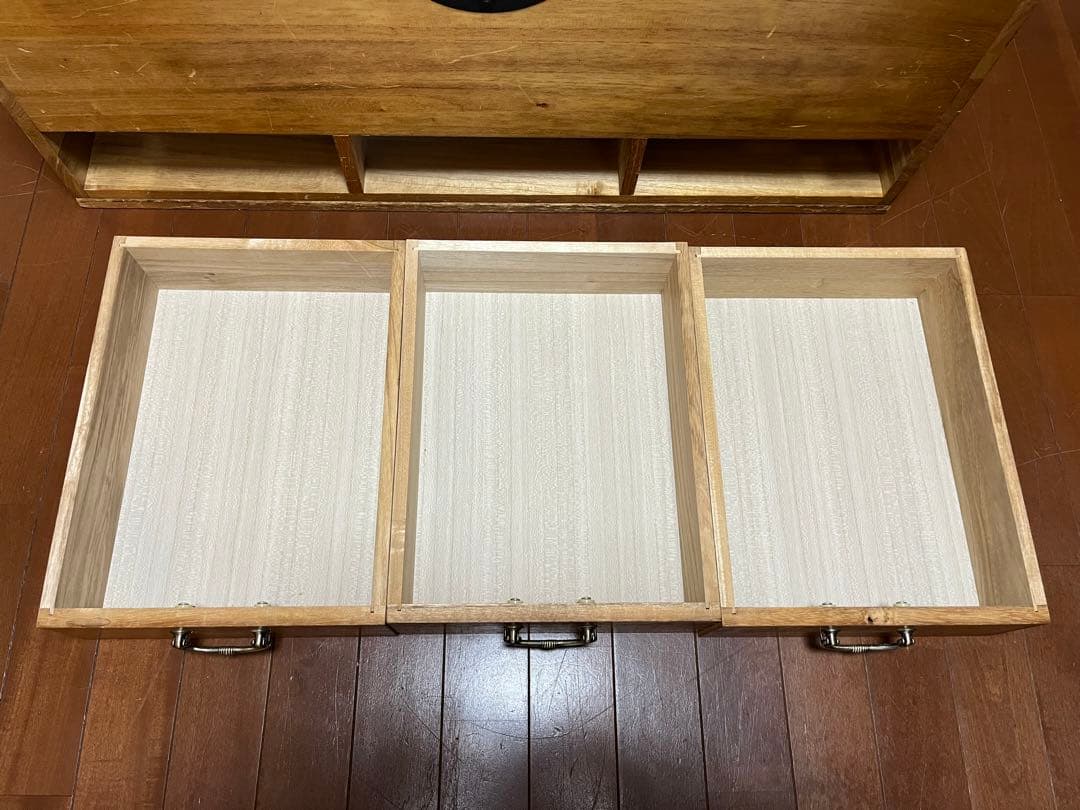 【ヴィンテージ】木製収納箱　ベンチ　長持