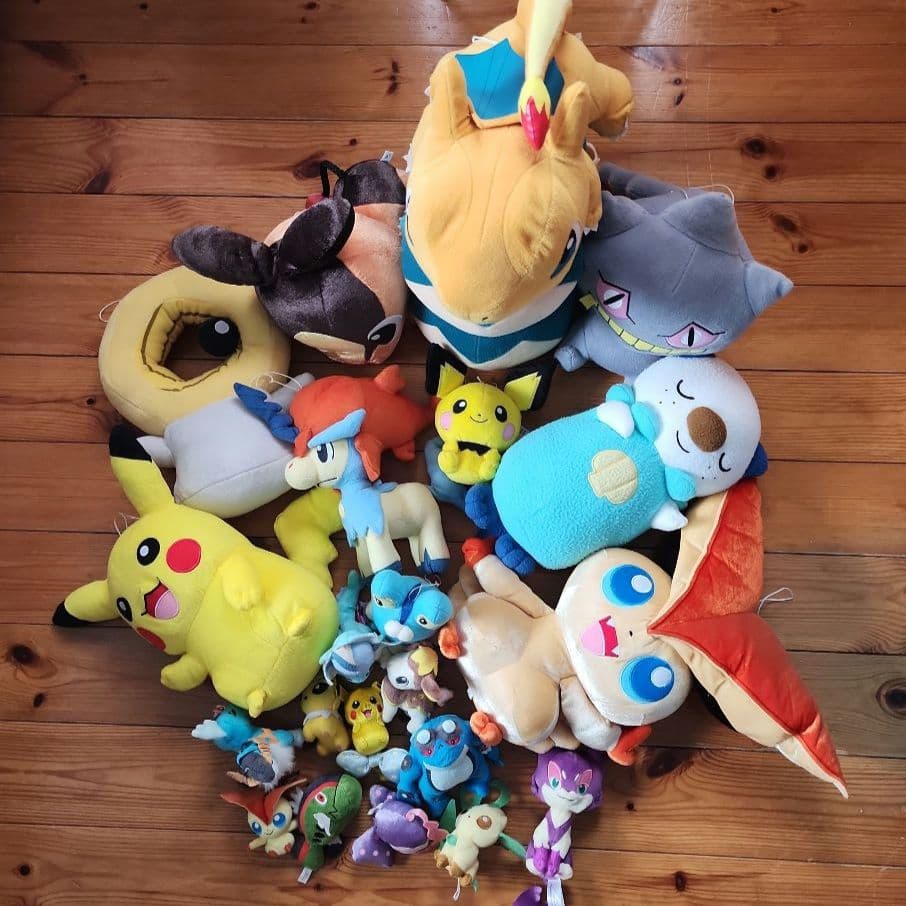 ポケモンぬいぐるみ ポケモンセンター ゲーセンまとめて  22点