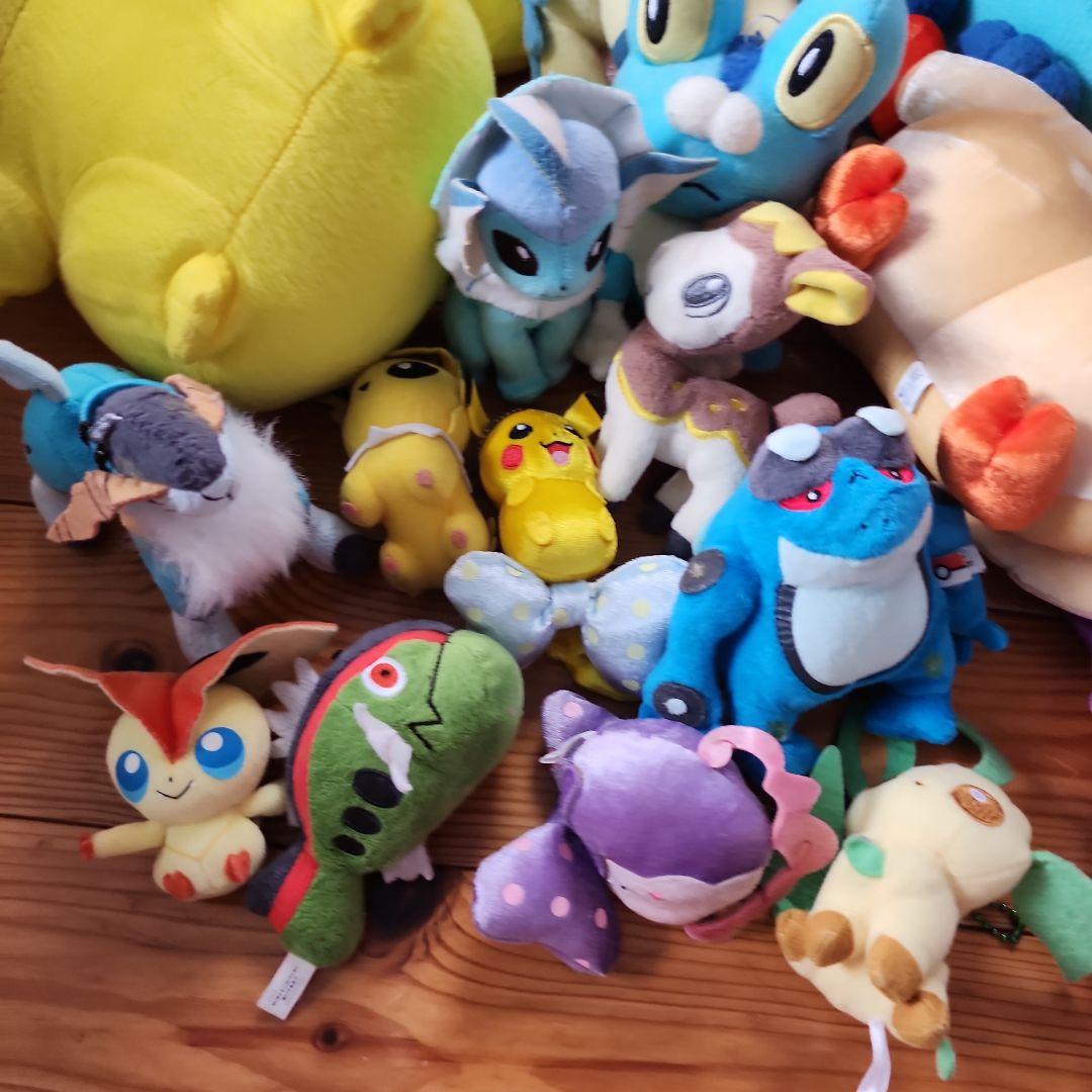 ポケモンぬいぐるみ ポケモンセンター ゲーセンまとめて  22点