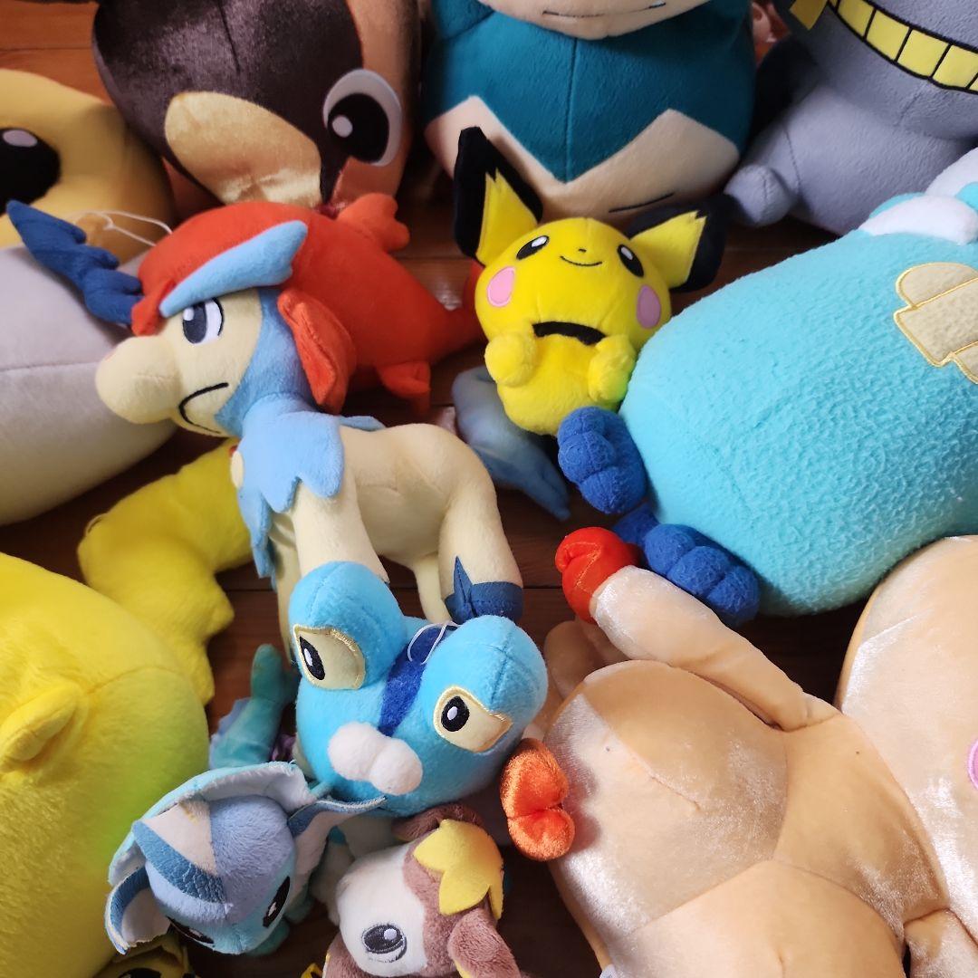 ポケモンぬいぐるみ ポケモンセンター ゲーセンまとめて  22点
