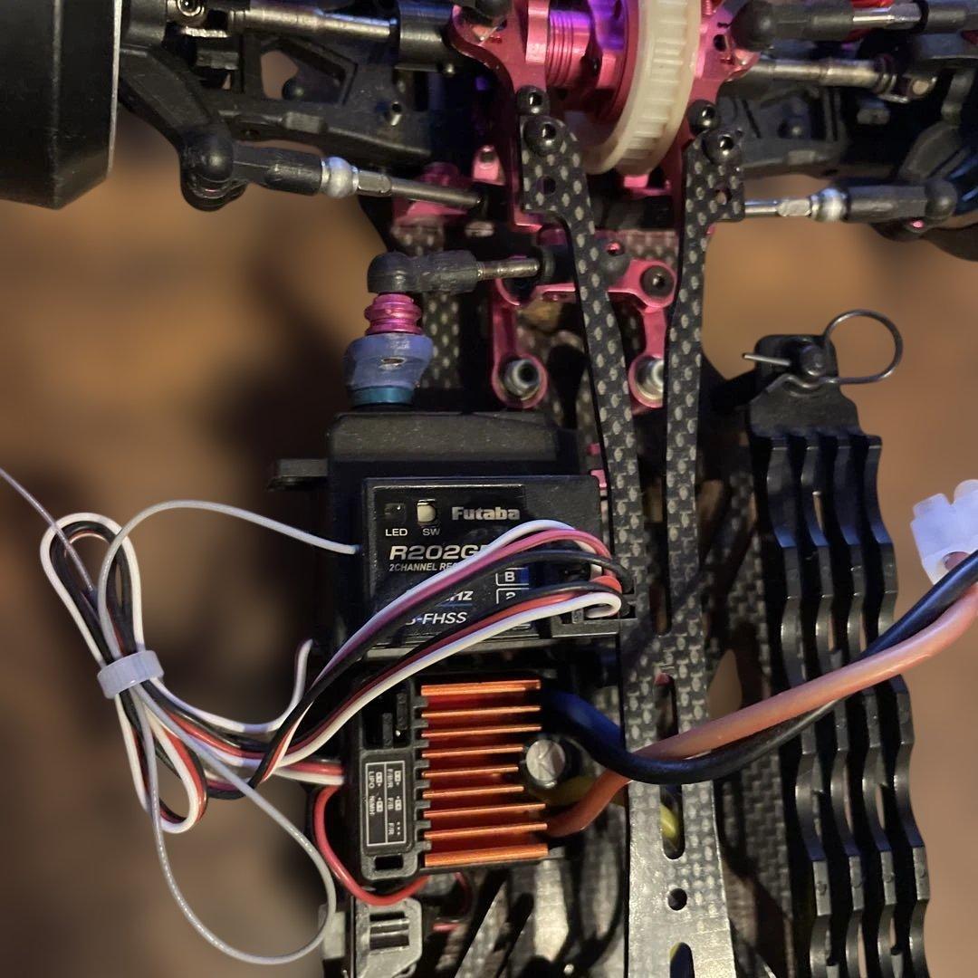 ドリラジ 3レーシング、モーター、アンプ、サーボ、受信機付き　71ボディ