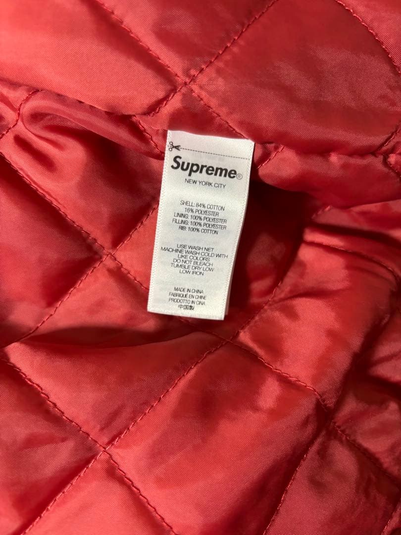 トップス Supreme Dickies Quilted Zip Up Hooded L