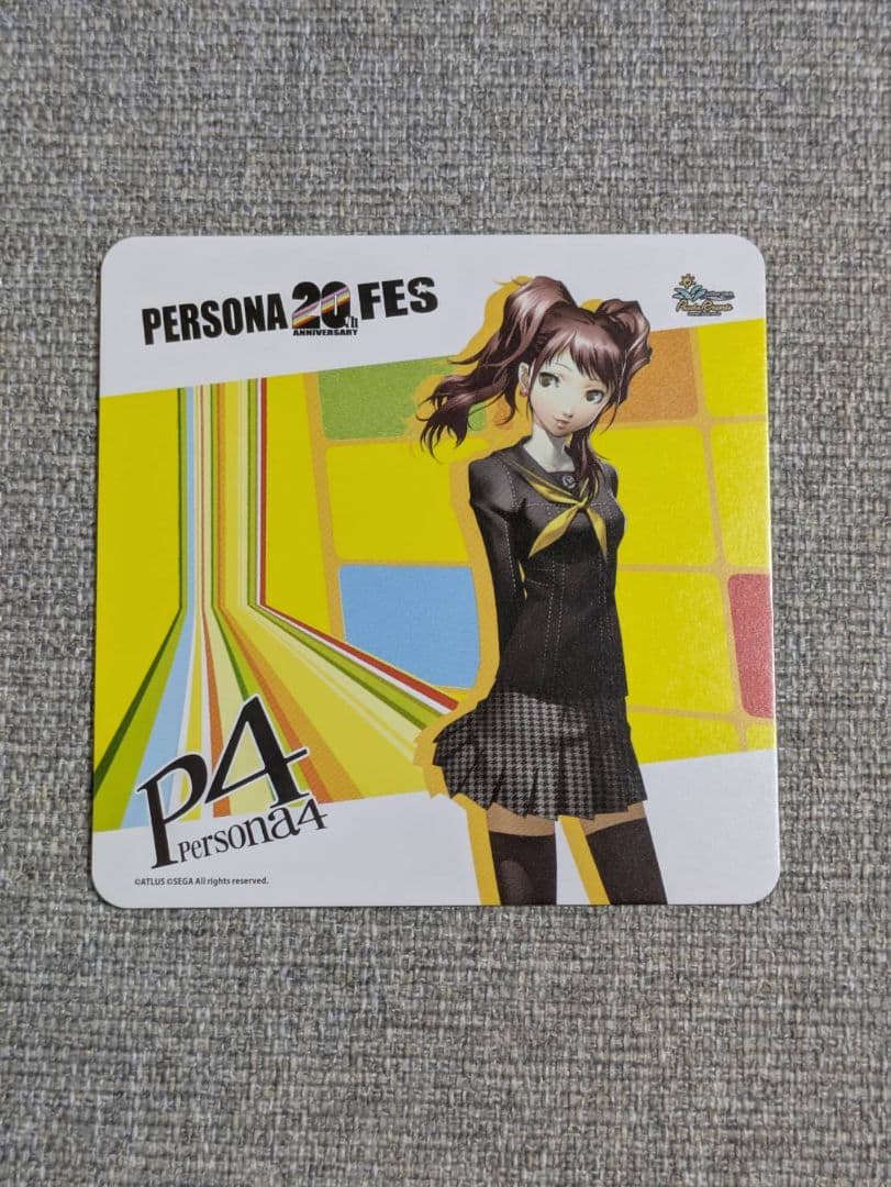 ペルソナ4 ダンシング パセラリゾーツ コースター 久慈川りせ