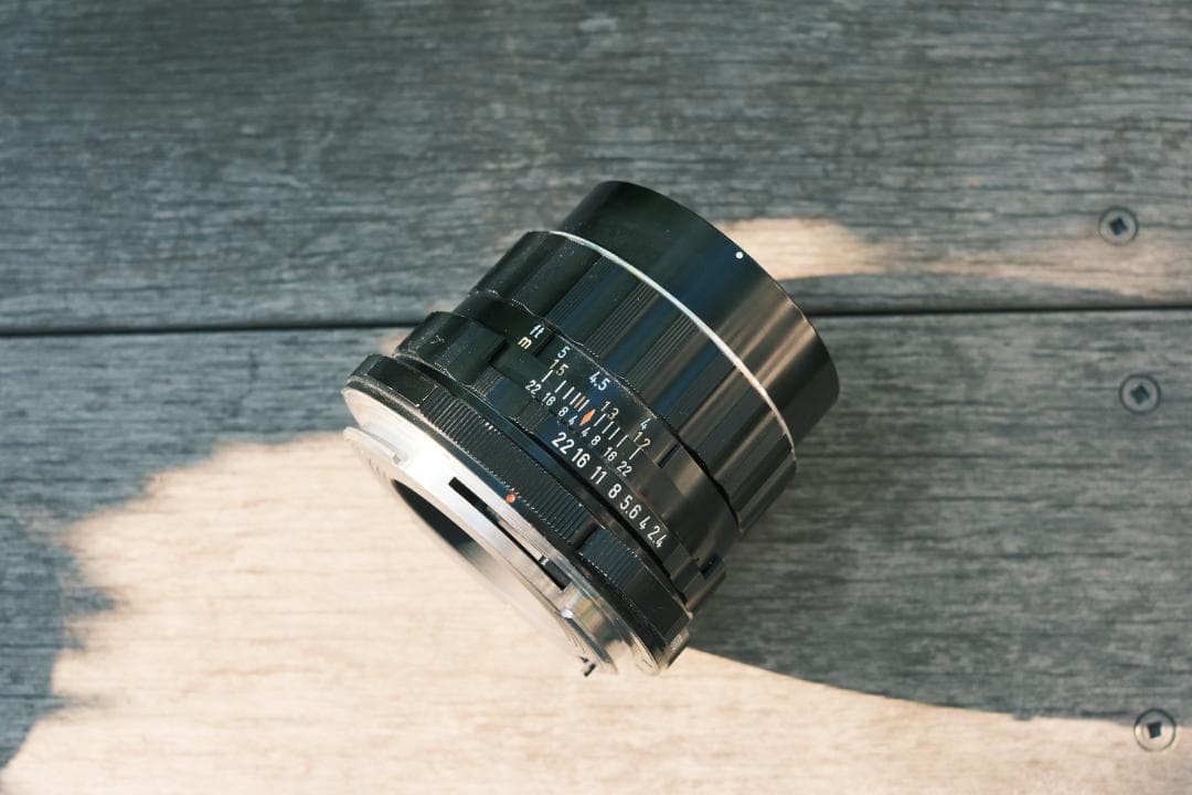 Pentax Takumar 105mm f2.4 GFXマウントアダプター付き