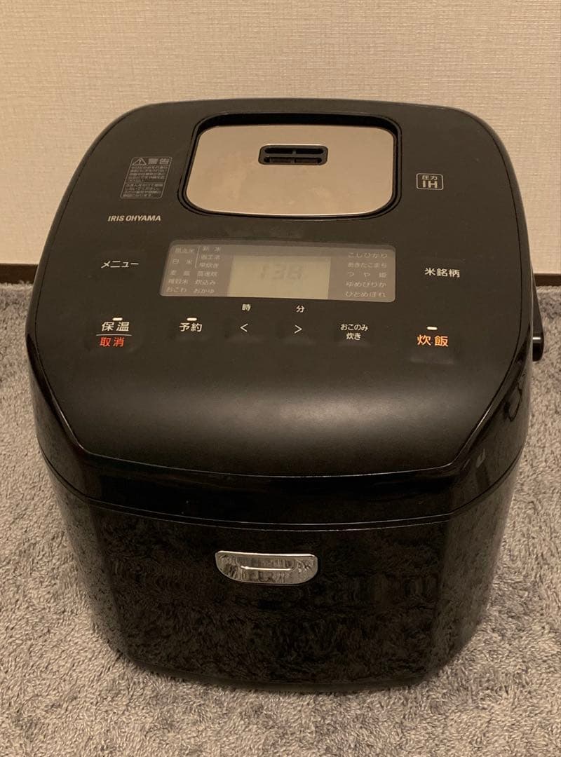 IRIS OHYAMA 炊飯器 RC-PD10-B 2022年製