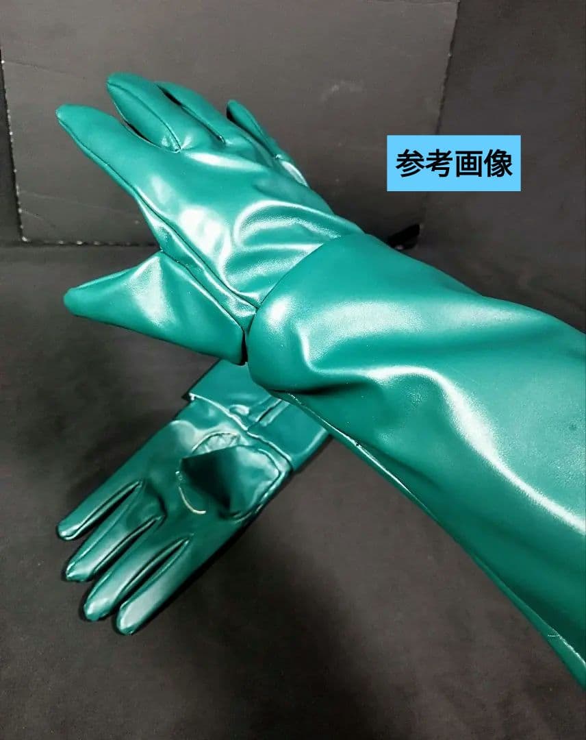 ★中古品 スーツ ズボン上着 Lサイズ コスプレ 革ジャン 特撮ヒーロー レザー