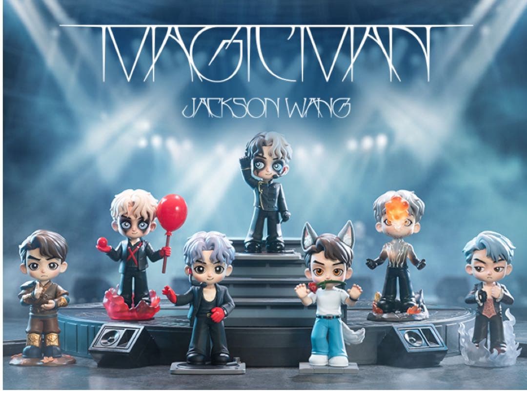JACKSON WANG MAGIC MAN シリーズ POP MART 6体