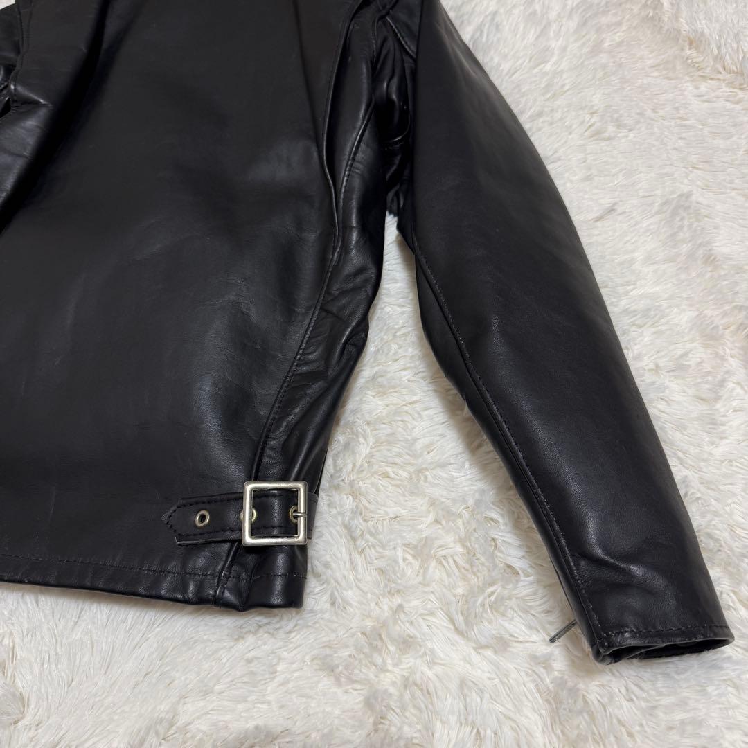 schott USA製　2way ファーインナー付き　レザージャケット　34