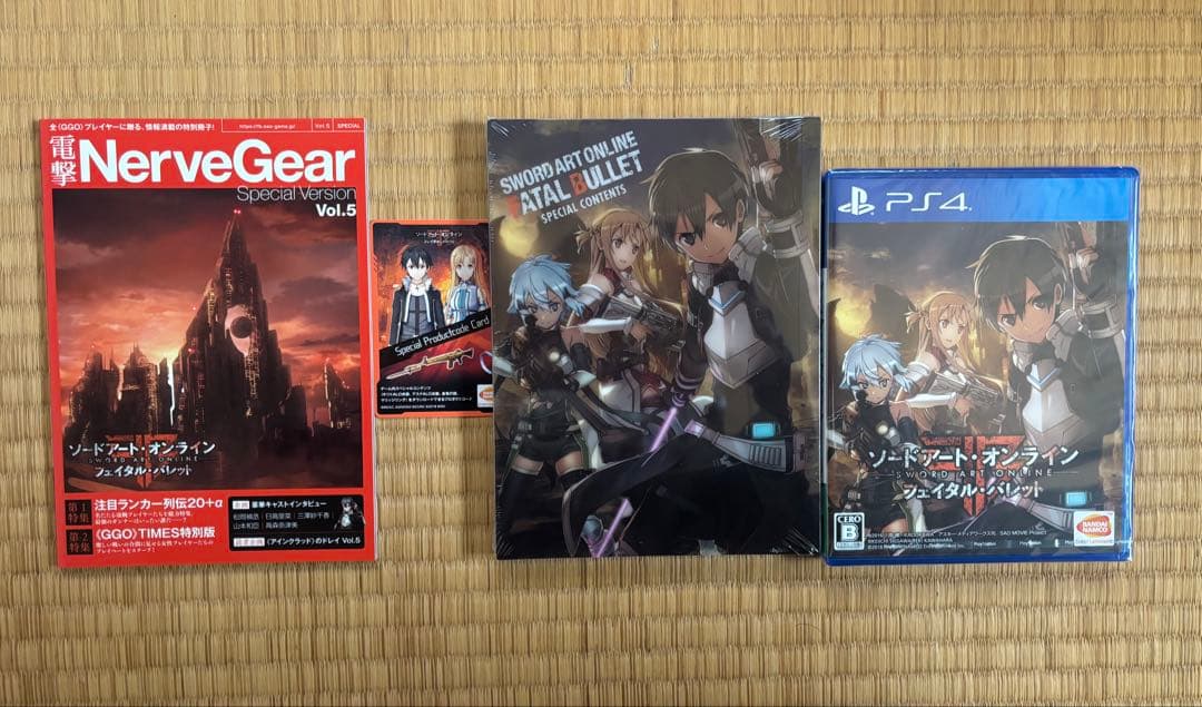 PS4 ソードアート・オンライン フェイタル・バレット特典セット