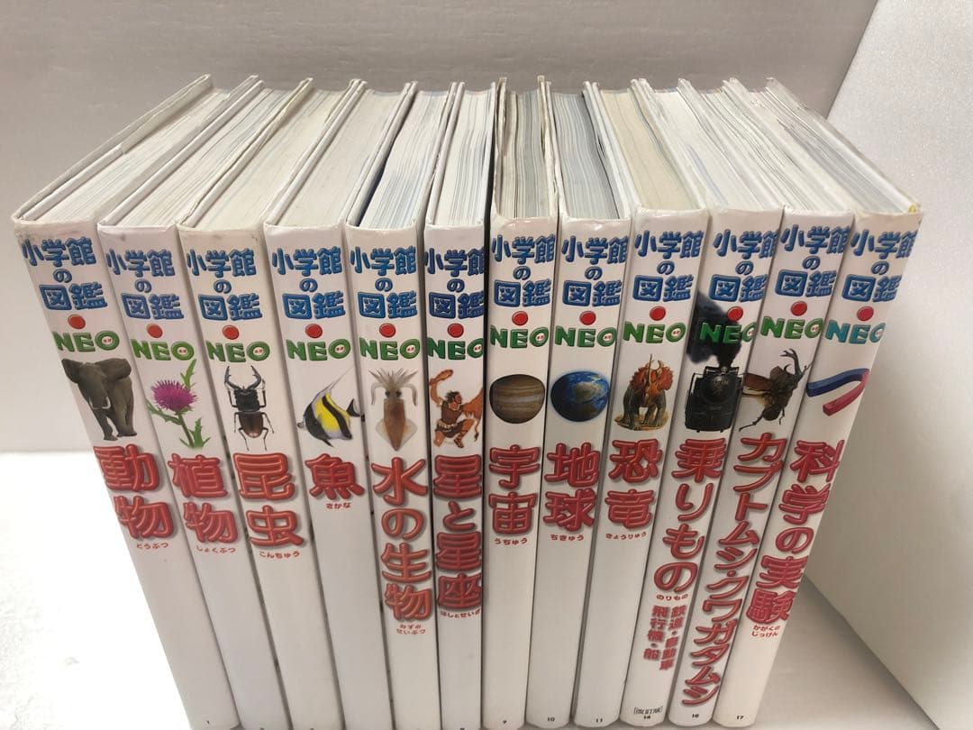 小学館の図鑑NEO 12冊セット