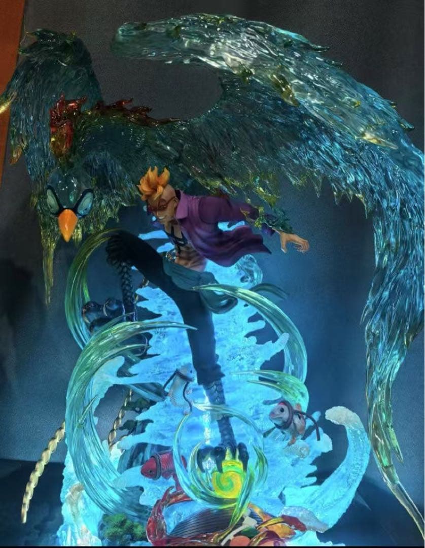 ワンピース マルコ ガレージキット ガレキ スタチューX②