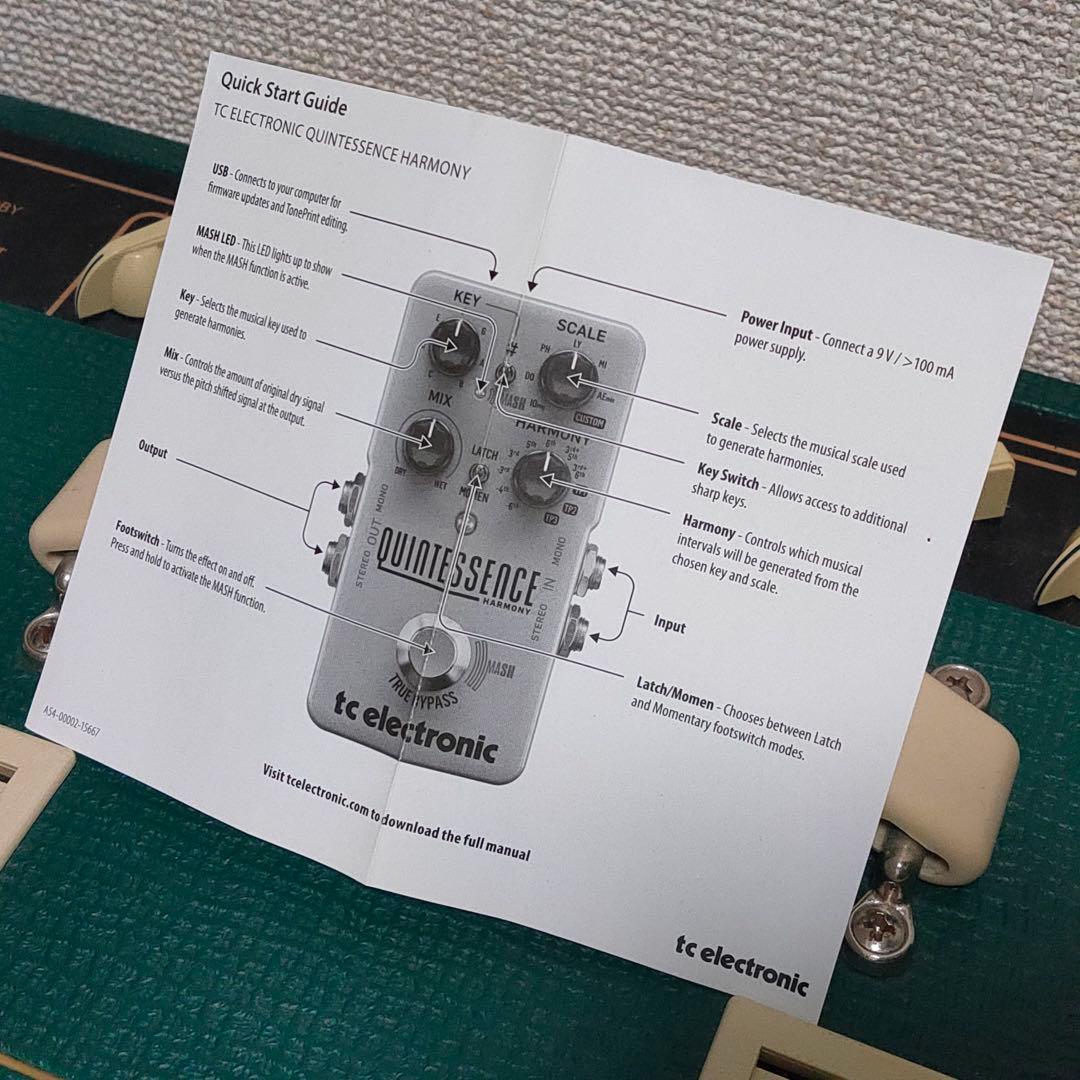 ギター tc electronic QUINTESSENCE HARMONY