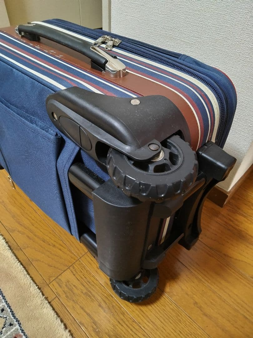 ペコちゃん スーツケース ネイビー