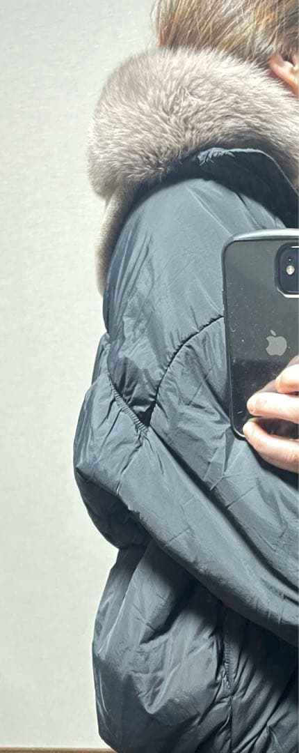 マックスマーラ　フード付きマフラー