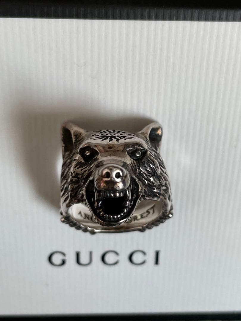 GUCCI グッチ　ANGERFOREST アンガーフォレスト　リング　22