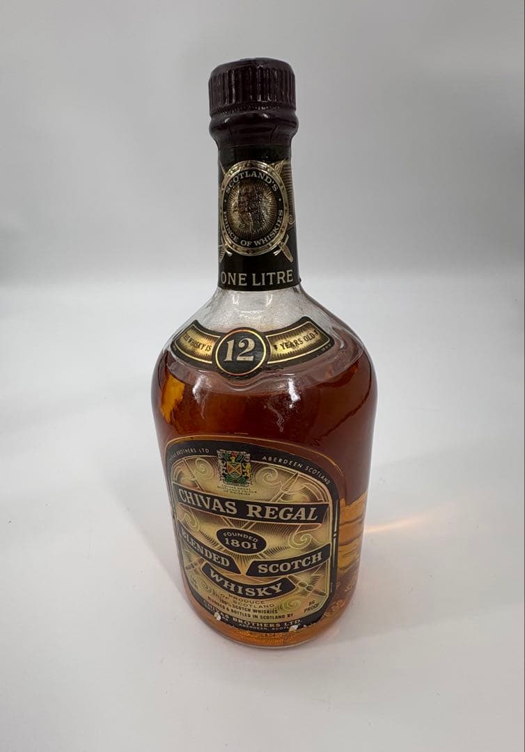 ウイスキー CHIVAS REGAL12年など未開栓 古酒 合計4本セット