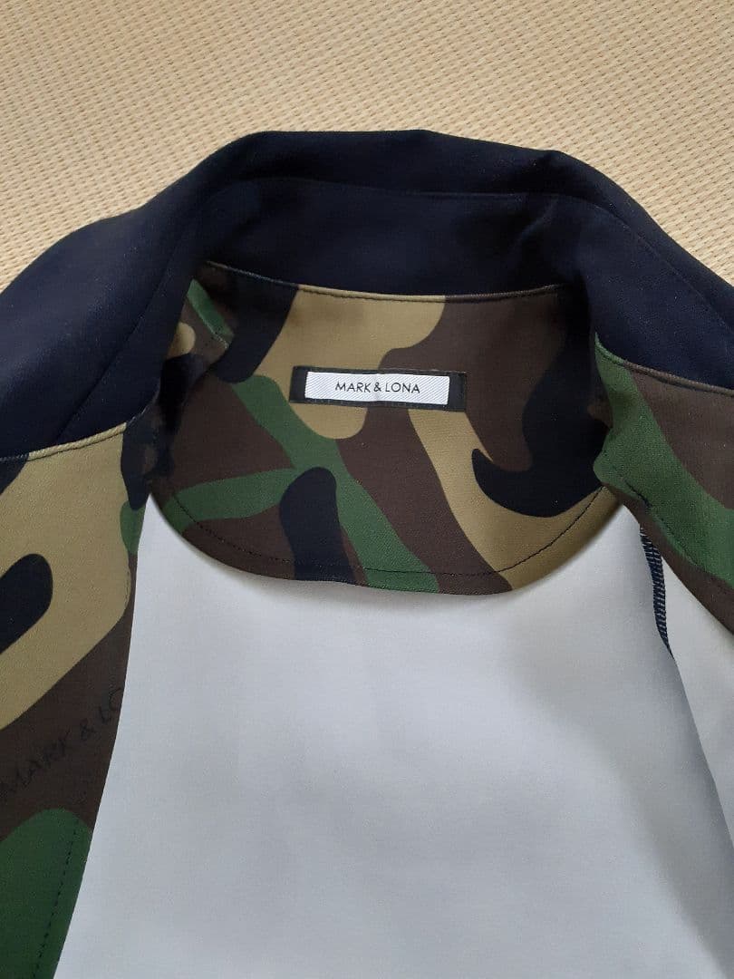m*r様 マークアンドロナ　ブルゾン　アウター　38 迷彩　ゴルフ