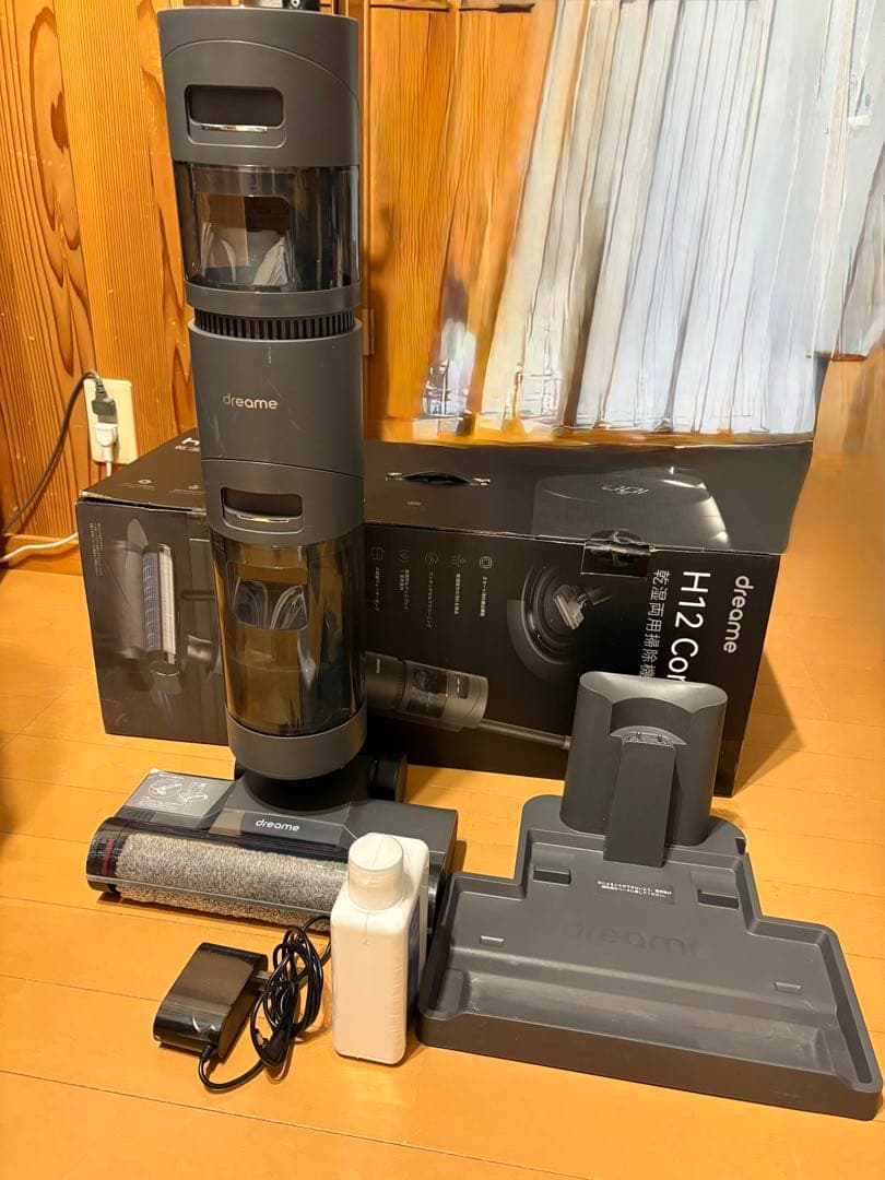dreame H12 Core 乾湿両用掃除機 水拭き掃除機 コードレス