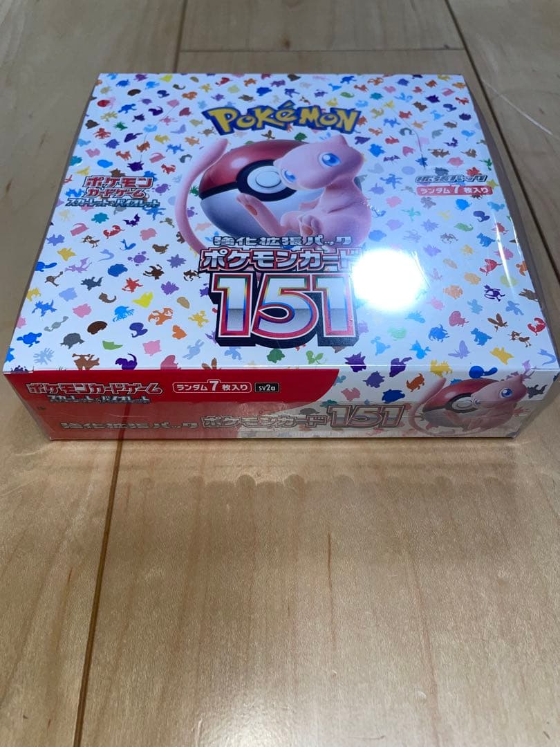 ポケカ　ポケセン産　151 BOX シュリンク付き　未開封