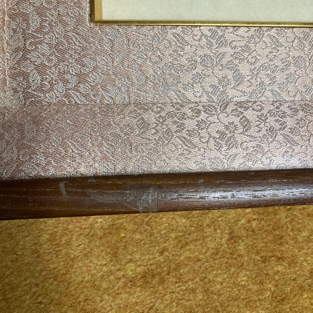 高級色紙額縁4枚　厚み有　色良し　2枚の額縁に目立つ傷有　11〜13番の写真参照