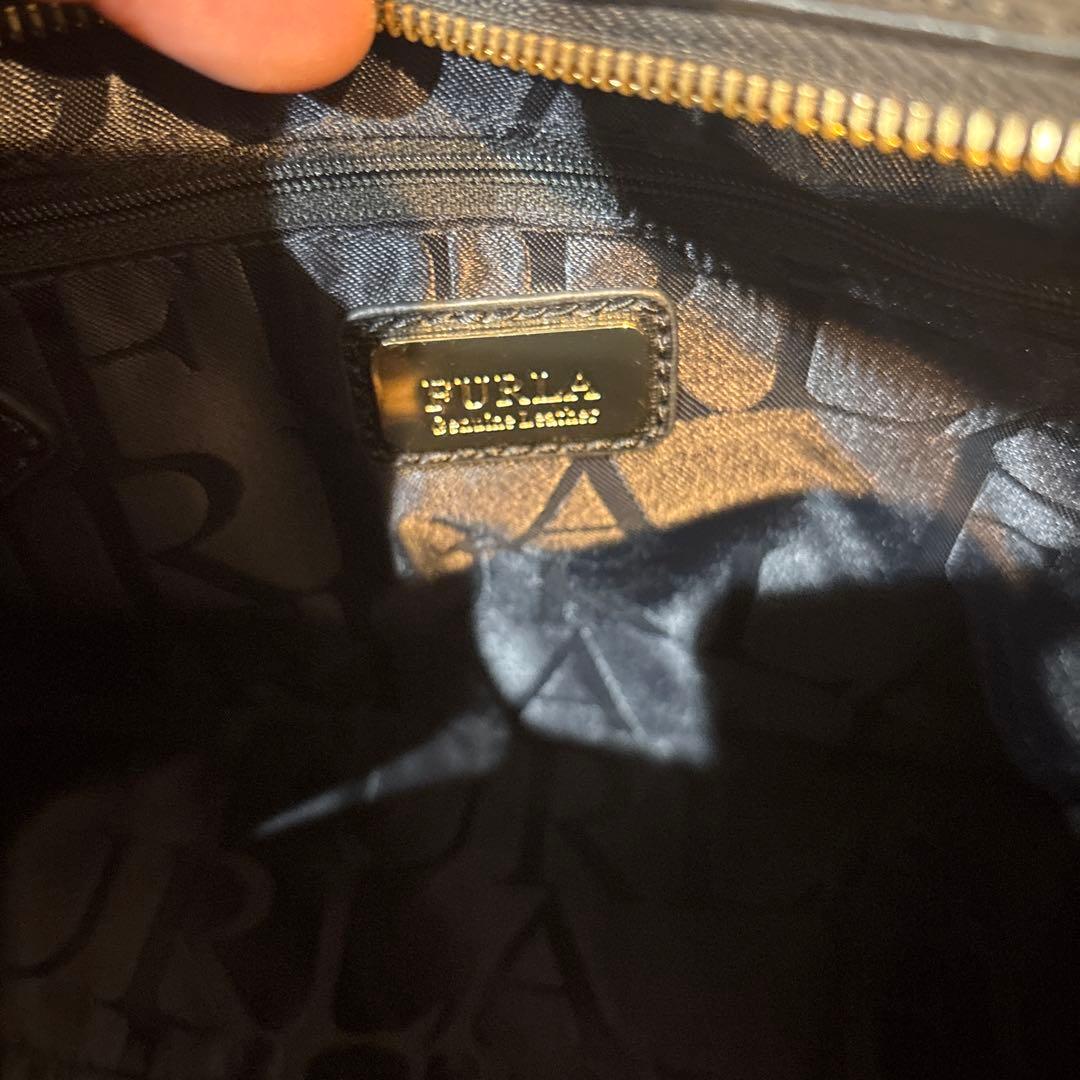 FURLA フルラ マーゴット ショルダーバッグ 2way 肩掛け レザー 黒