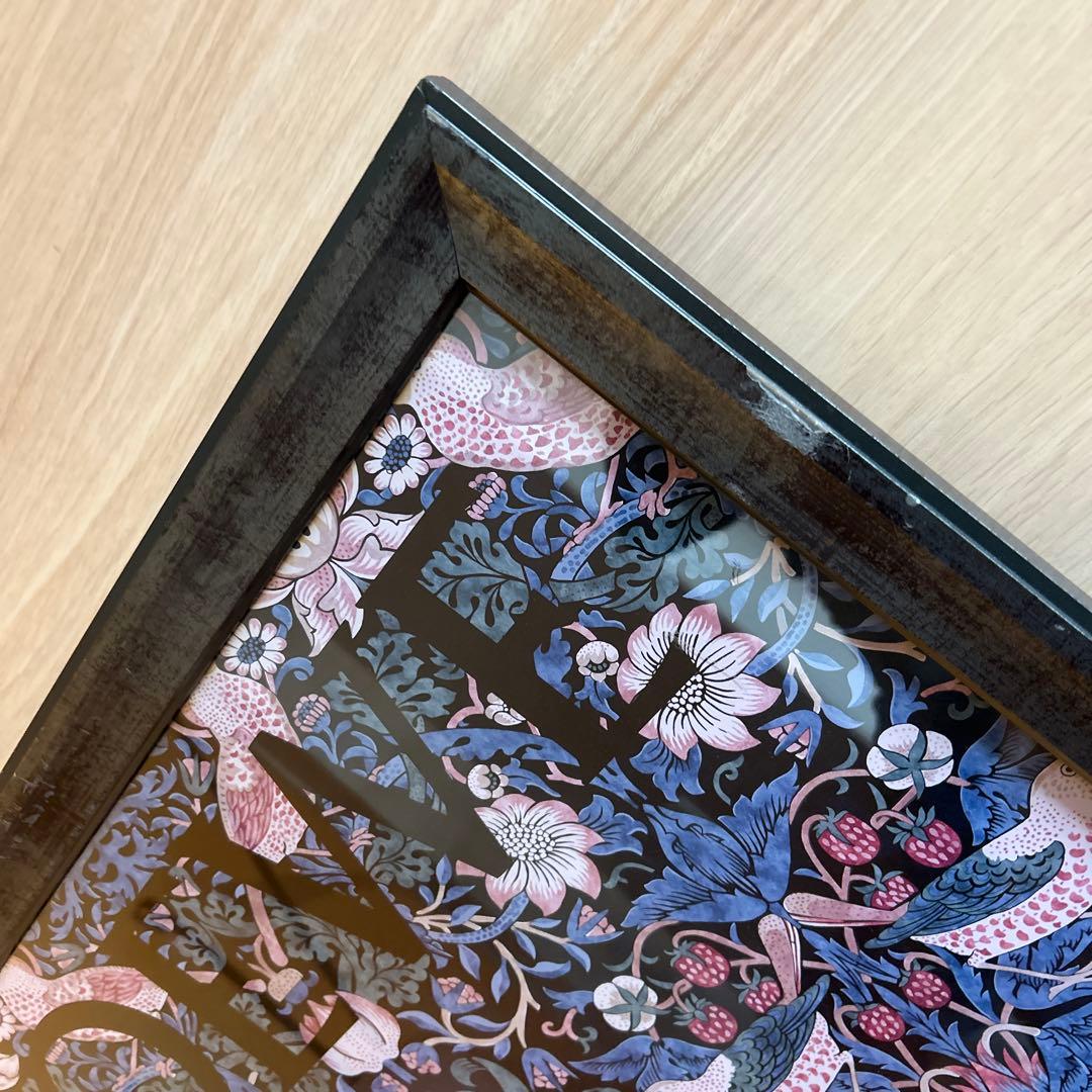 レア美品LOEWEロエベウィリアムモリスいちご泥棒ポスターフレーム