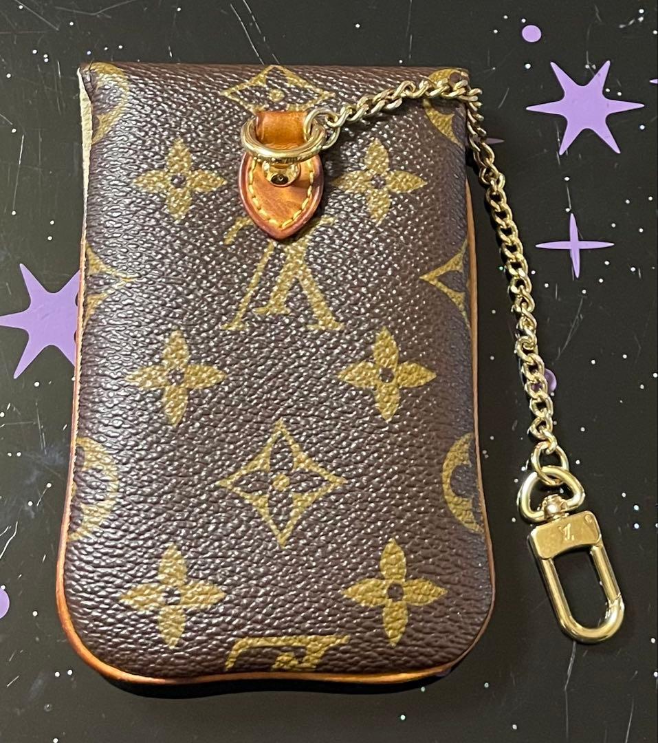 ルイヴィトン　LOUIS VITTON モノグラム　携帯ケース　お値下げしました
