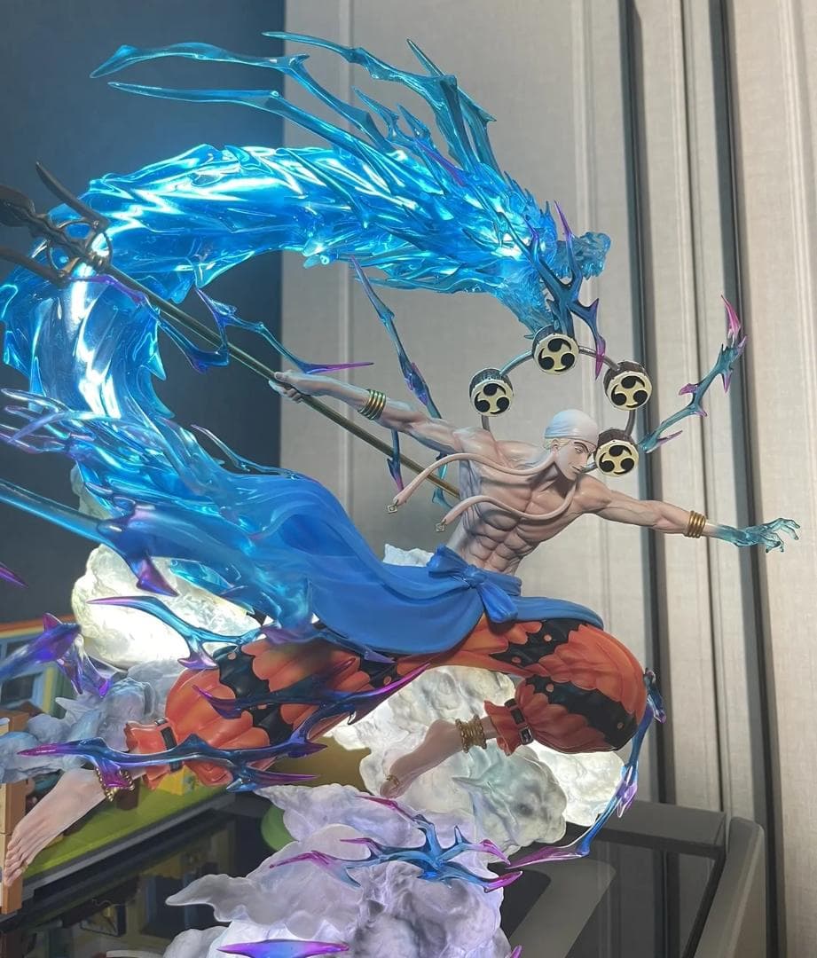 ワンピース 神 エネル ゴッド フィギュア ガレージキット popスケール