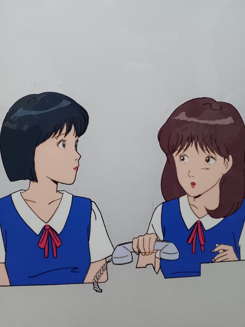 EDOYA　♥️激レア　江口寿史のセル画 寿五郎ショウ　事務の二人