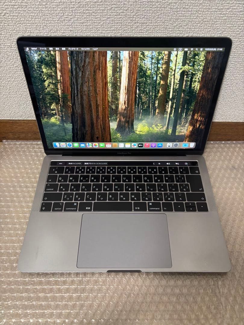 MacBook Pro 13インチ　A1989 256GB Retina
