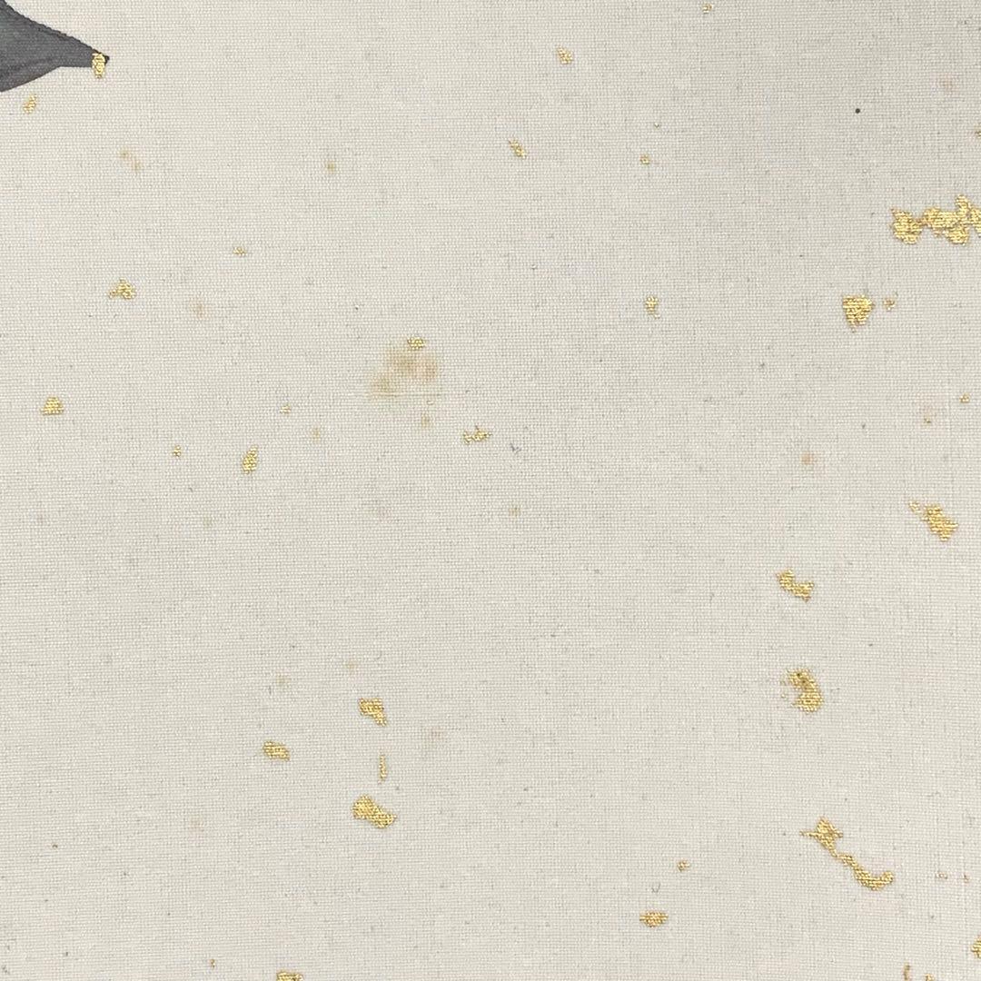 掛軸 金武翠輝 名花十友 共箱 66.6×195.4cm A-23