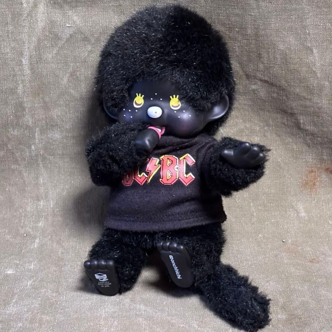 Bonchhichi ♡モンチッチ×FAMOUZ×atmos Tシャツ／黒S