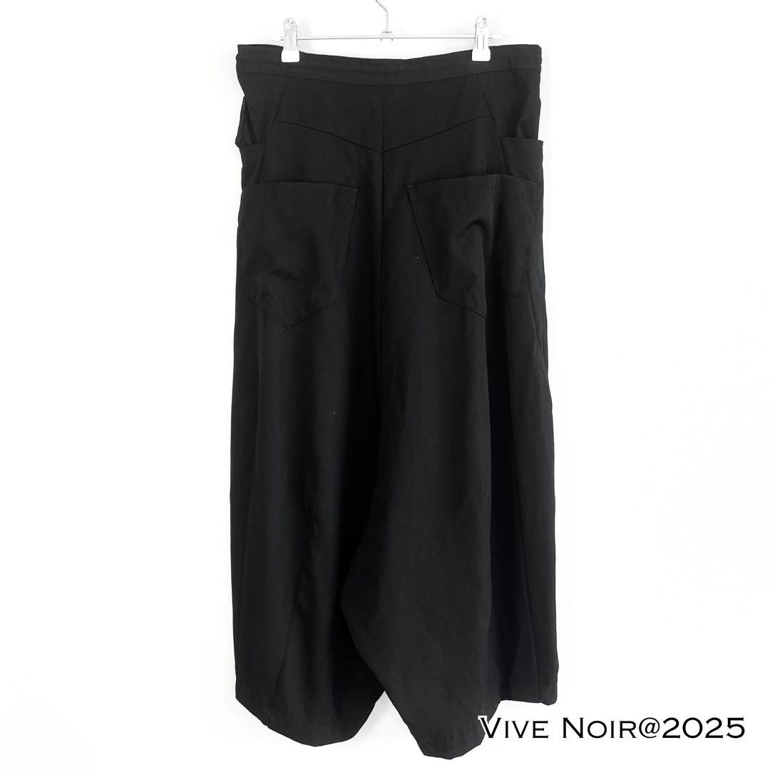 Y's ワイズ ヨウジヤマモト ウールギャバジン センタープレス サルエルパンツ