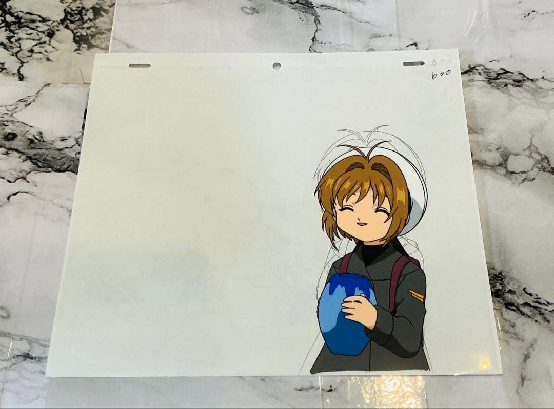 カードキャプターさくら　セル画　さくらちゃん　小狼くん　ケロちゃん　3枚セット