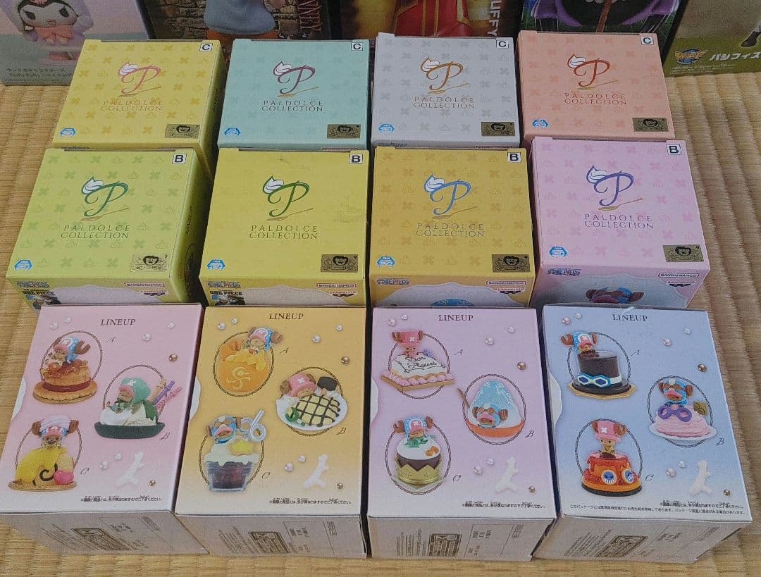 ◽️ワンピースPALDOLCE COLLECTION vol1〜vol4コンプ