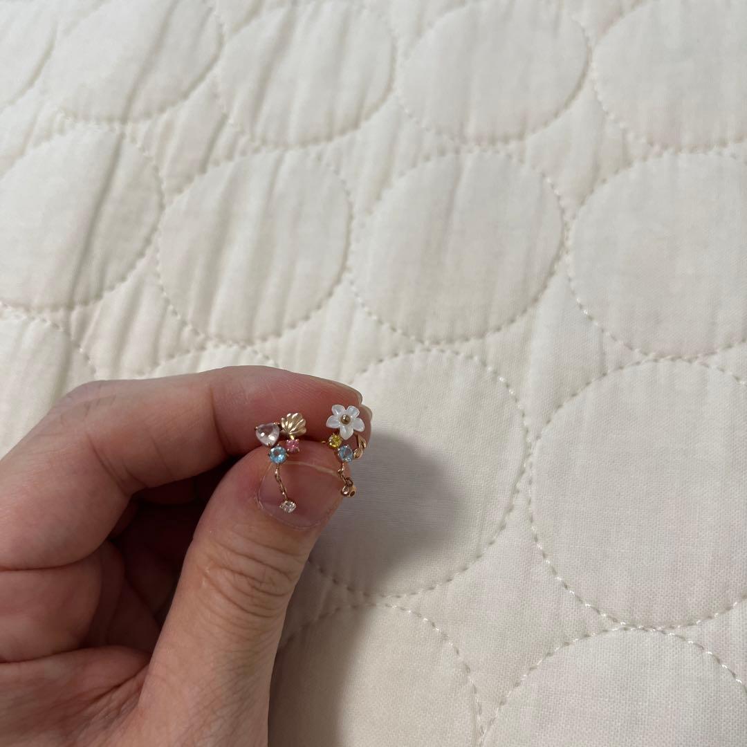 【りおちゃん】TAKE UP ディズニープリンセス　ピアス　アリエル