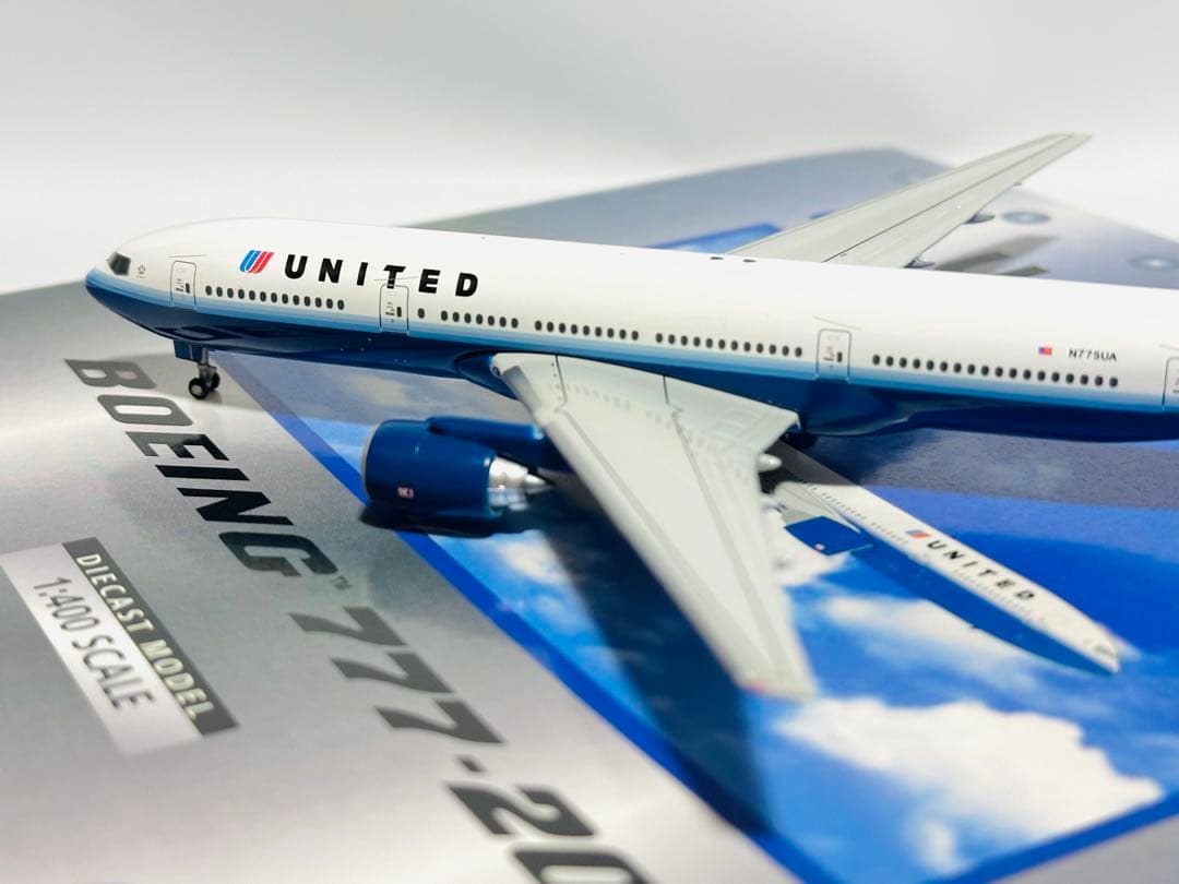 航空機・ヘリコプター Gemini 1/400 B777-200 United Airlines