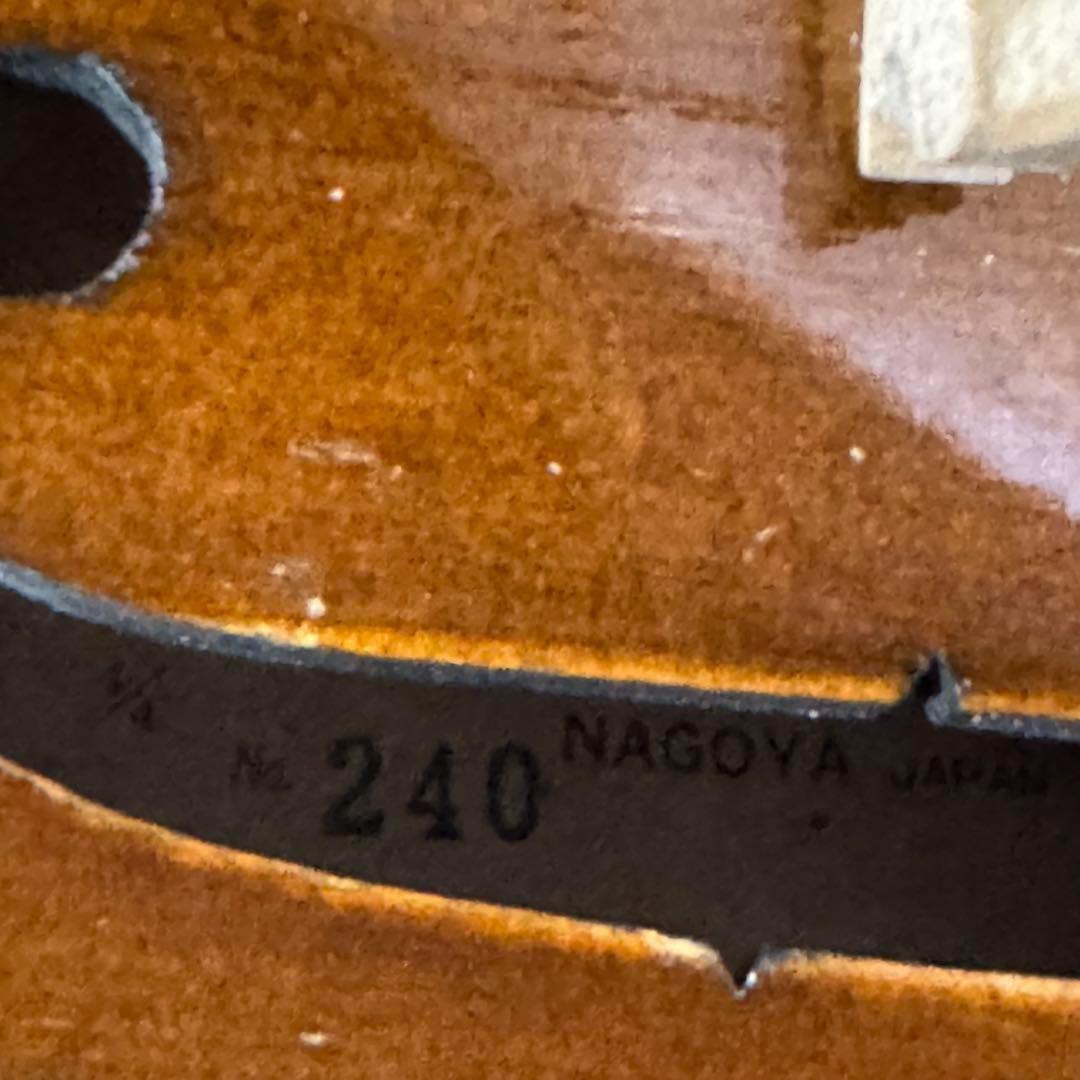 Suzuki 鈴木 バイオリン 4/4サイズ1974年製造No.240